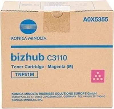 Produktbild von A0X5355 KONICA TNP51M Bizhub Toner