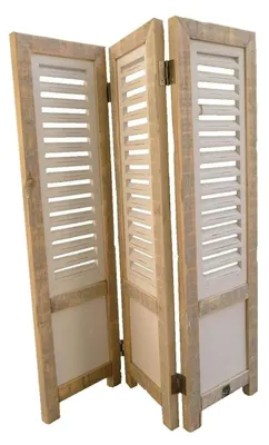 Obrázek produktu pro Dřevěné žaluzie, výška 70 cm, třílamelové