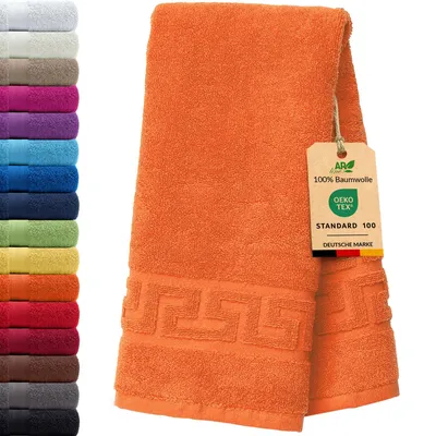 Produktbild von AR Line ARIZONA Handtuch-Serie – 700 g/m² Frottier in 9 Größen verfügbar, Größe: Duschvorleger 50x70 cm, Farbe: Terra