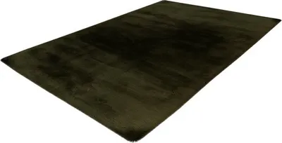 Produktbild von Lalee Heaven - Teppich - Teppich - Teppich - Teppich - Hochflorig - Super weich -bequem Flauschig - Kaninchenfell - 120x170 cm dunkelgrün