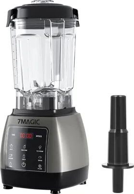 Produktbild von CMYbabee Mixer, 2000W Blender Standmixer, Smoothie Maker Hochleistungsmixer - 24000 RMP - 5 Vorprogramme - 6 Scharfe Klingen für 3D-Montage, 2L BPA Free Standmixer
