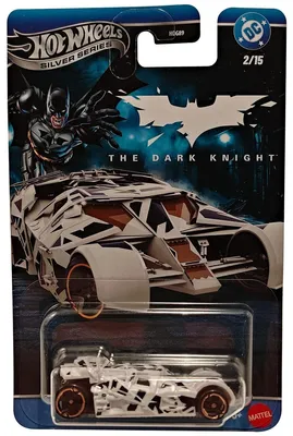 Produktbild von Hot Wheels Silver Series DC Comics - The Dark Knight 2/15 - Batman, Fahrzeug, 1:64, Sammler-Edition, Mattel HDG89