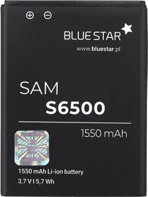 Immagine prodotto di Bluestar batteria di ricambio compatibile con Samsung S6500 Galaxy Mini 2/ Galaxy Young (S6310)/Galaxy Ace Plus (S7500) 1550 mAh batteria EB464358VU