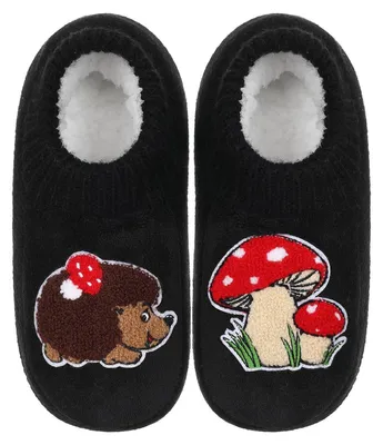 Produktbild von Hüttensocken Damen mit Antirutsch Noppen 37/38 EU Kuschelsocken warm Sherpa Fleece Futter