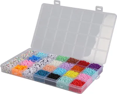 Produktbild von Kreatives Perlen Bastelset multicolor 28-teilig Perlen Schmuck basteln