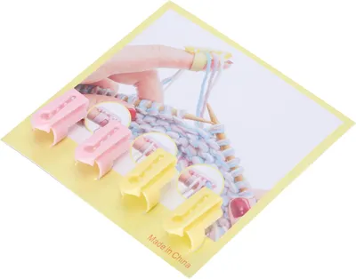 Produktbild von 4 Stücke Stricken Fingerhut Finger Guide Splitter für DIY Spaß Pullover Wolle Nähen Zubehör