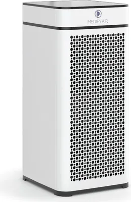 Produktbild von Medify Air MA40 Luftreiniger – HEPA H13 Filter – Intelligenter Sensor – Automatikmodus – Weiß