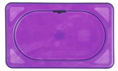 Produktbild von HENDI Gastronorm-Deckel violett GN 1/9 - 176x108mm