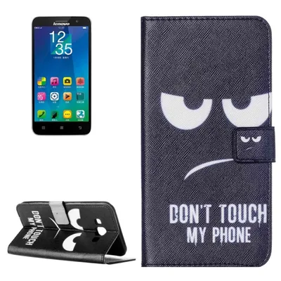 Image de Étui de protection pour téléphone portable Samsung Galaxy A8, avec l'inscription "Ne touchez pas mon téléphone"