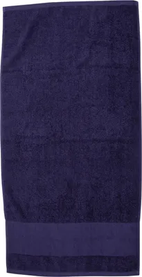 Image de Towel City - Serviette de bain, coton RW9374 (taille unique) (Bleu marine)