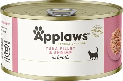 Zdjęcie produktu dla Applaws puszka dla kota Tuńczyk i Krewetki 70g