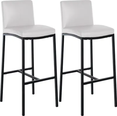 Productafbeelding van Hoker Barowy Freeport, set van 2 stuks, kunstleer, wit