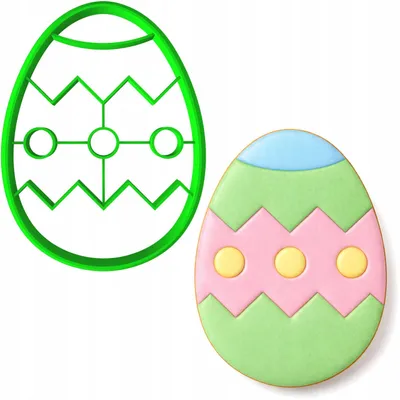 Produktbild von Cookie Master Jajko 14 Ostern Ei Ausstecher 8cm