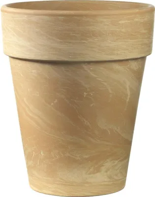 Produktbild von Spang Pflanztopf Ø31cm hell marmoriert, Topfpflanzer, Freistehend, Ton, Braun, Marmorfarbe, Rund, Drinnen/Draußen