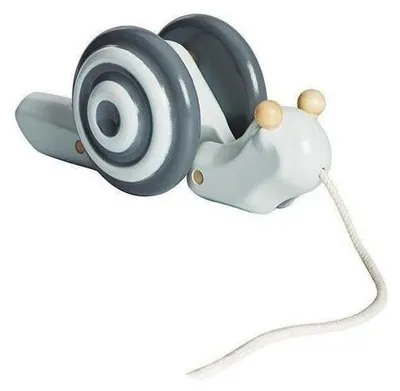 Produktbild von Plantoys Nachziehschnecke – Pädagogisches Spielzeug für die Entwicklung von Motorik und Koordination bei Kleinkindern