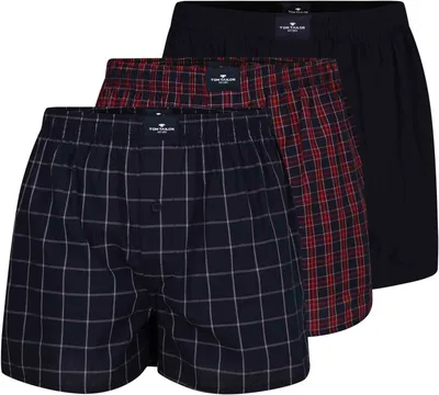 Produktbild von Tom Tailor Herren Boxershorts Unterhosen Web Shorts Größe: 6