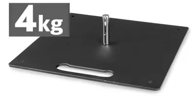 Produktbild von Gewichtsplatte 4 kg für Beachflag-Masten