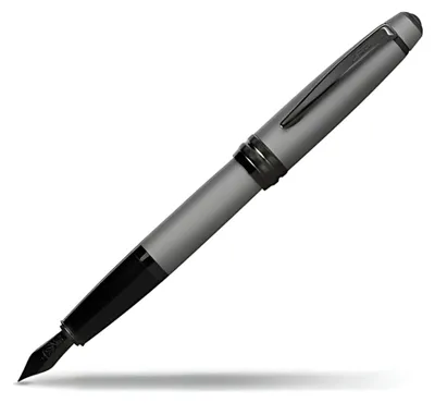 Produktbild von Cross Füllfederhalter Bailey Mattgrau, PVD schwarze XF-Feder