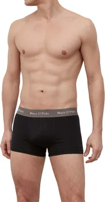 Produktbild von Marc O'Polo Herren Boxershorts Unterwäsche Baumwolle 3er Pack Bund Blau Grau Grün L