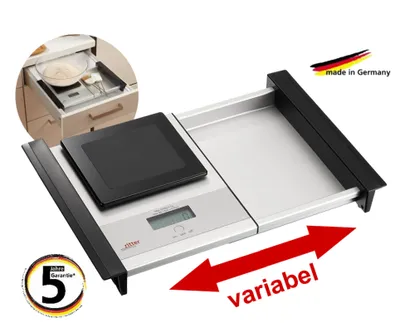 Immagine prodotto di Bilancia da incasso Ritter WES45 per cassetti da 40-50 cm