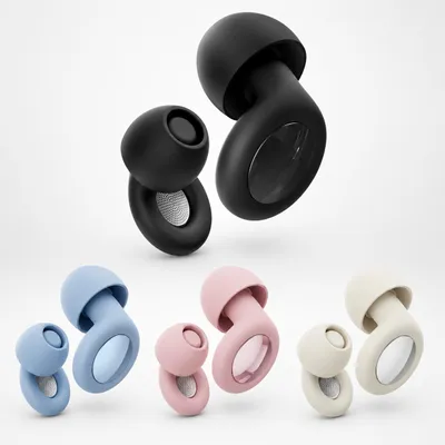 Produktbild von Ohrstöpsel zum Schlafen Silikon Gehörschutz wiederverwendbar waschbar Noise Cancelling Earplugs Ohrenstöpsel Lärmschutz für Schlaf Lernen Konzert