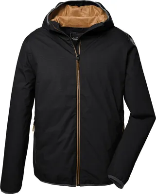 Produktbild von Killtec Funktionsjacke mit Kapuze für Herren wasserdicht, Größe:XL, Farbe:Dunkelanthrazit