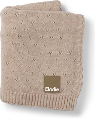 Produktbild von Elodie Details Pointelle Decke - Blushing Pink - 100%.Polyacryl - 75x100 cm - Maschinenwaschbar bei 30°C - Babydecke