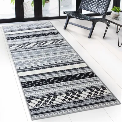 Produktbild von Teppich-Läufer auf Maß Mykonos Ideal für Flur, Küche oder Diele 80 x 200 cm