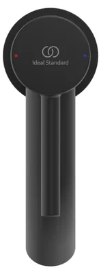 Produktbild von Ideal Standard Waschtischarmatur Ceraline Ausladung 100mm BC822XG Schwarz