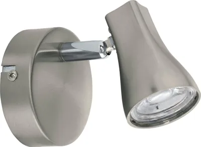 Produktbild von EGLO LED Deckenlampe Tiberio 1, Deckenstrahler, Stahl, Kunststoff in nickel-matt, warmweiß
