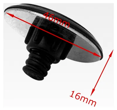 Produktbild von Heckscheibenwischer-Abdeckungen, universell, 46 mm, 4 Stück