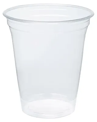 Produktbild von 50x Trinkbecher 300 ml Eichstrich Ø 95 mm aus PLA