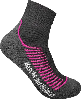 Produktbild von Miriquidi Allround Socke anthrazit fluopink, kurz, 43/46