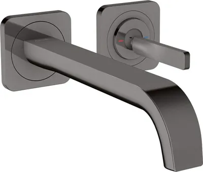 Produktbild von Einhebel-Waschtischmischer AXOR CITTERIO E UP m Ros. f Wd-mon polished black chrome polished black chrome
