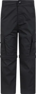 Image de Mountain Warehouse - Pantalons pour enfants - Actifs MW236 (158) (Noir)