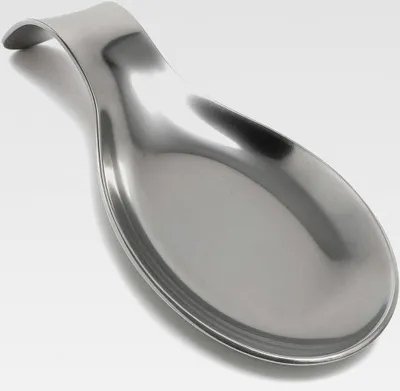Produktbild von MGE - Löffelablage, Edelstahl Löffelhalter für Herdplatte, Küchenutensilien Halter für Schöpfkellen, Zangen, Spatel, Herd Löffelhalter, Topfdeckelhalter, Utensilienhalter - Halter für Löffel - Silber
