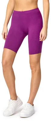 Produktbild von Bellivalini Damen Kurze Leggings aus Viskose BLV50-149 (Fuchsie-2, L)