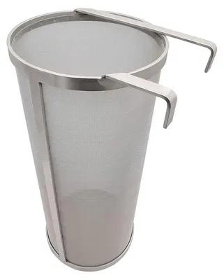 Produktbild von Hopfenfilter Edelstahl 304 300 Mikron Bierbrauen Filterkorb 15x35cm Homebrew Hopfen Spider Filter für Bier Tee Maische Brauzubehör