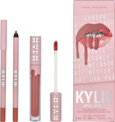 Obrázek produktu pro Sada Matte Liquid Lipstick + Lip Liner, 354 Until Further Notice