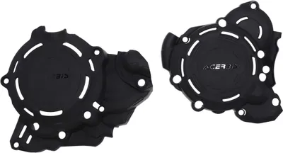 Produktbild von ACERBIS Schwarze Kupplungs-/Zündabdeckungen und Montagesatz für KTM/Husqvarna