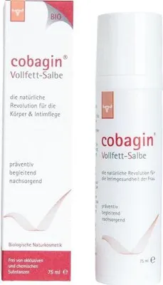 Zdjęcie produktu dla cobagin pełnotłusta maść do higieny intymnej dla kobiet, 75 ml maść