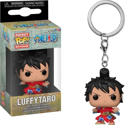 Produktbild von One Piece - Luffytaro - Schlüsselanhänger Funko Pocket POP! Keychain