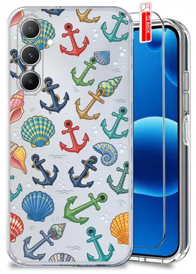Obrázok produktu pre ETUI do Samsung A14 5G WZORY LATO SUMMER LETNIE KOLOROWE CLEAR CASE + SZKŁO