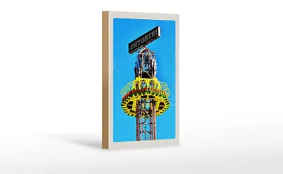 Produktbild von Holzschild Reise 12x18 cm  München Kirmes Feier