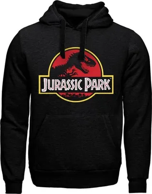 Produktbild von Jurassic Park - Kapuzenpullover für Herren CD279 (S) (Schwarz)