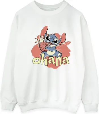 Produktbild von Disney - "Ohana" Sweatshirt für Herren BI31184 (XXL) (Weiß)