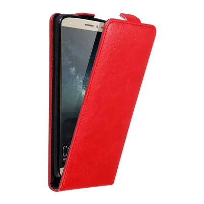 Obrázek produktu pro Cadorabo pouzdro pro Huawei MATE S Protective Cover in Red Flip Case Obal na mobilní telefon