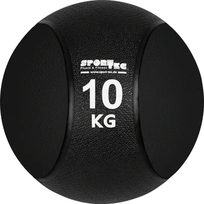 Produktbild von Sport-Tec Medizinball Gewichtsball Trainingsball ø 28 cm, 10 kg, schwarz