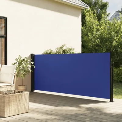 Obrázek produktu pro Maison Exclusive – Výsuvná boční markýza, modrá, 117 x 300 cm