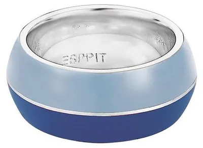 Produktbild von Esprit Damen Ring Edelstahl Marin 68 hellblau / dunkelblau ESRG11563D, Ringgröße:57 (18.1 mm Ø)